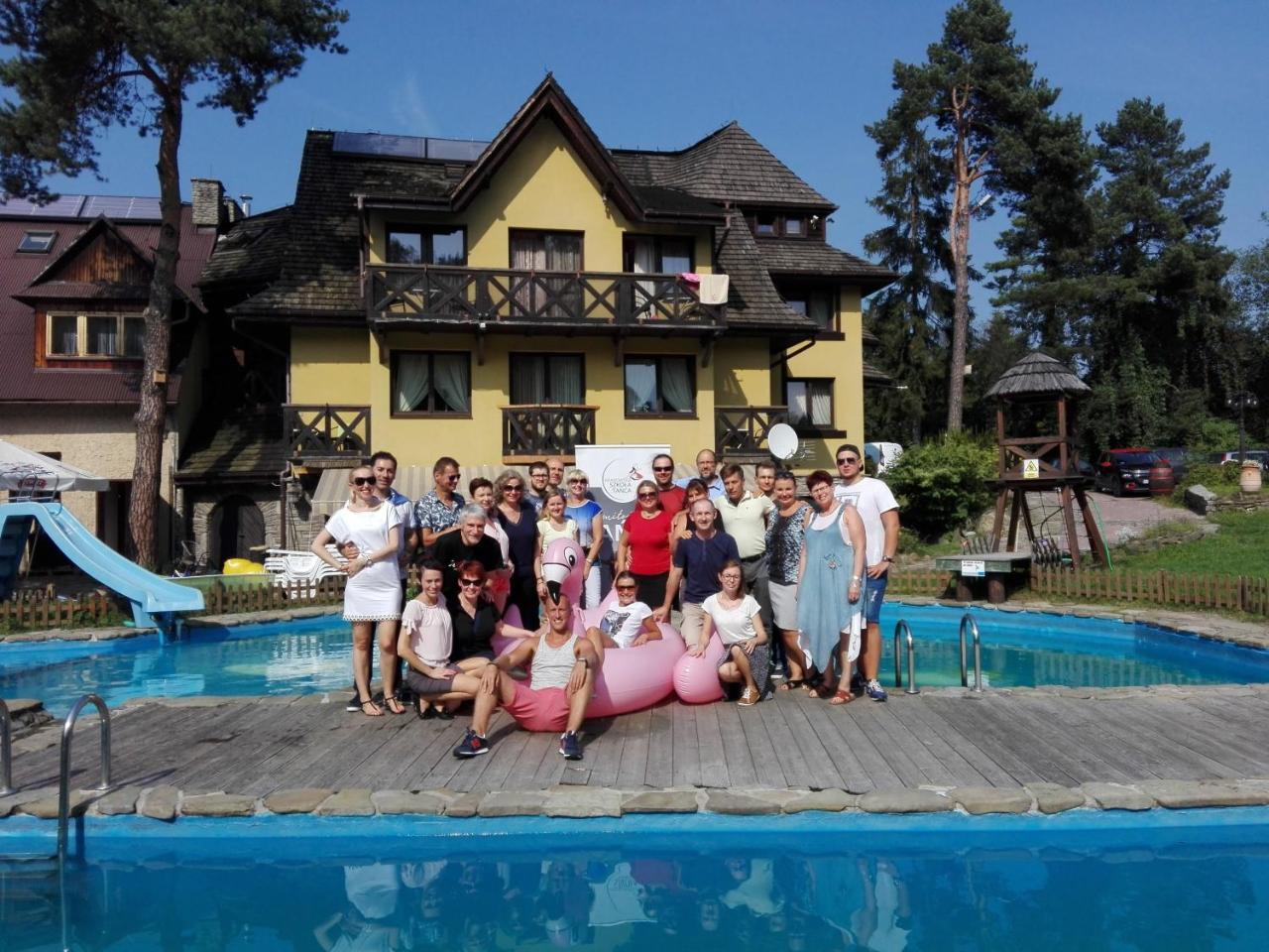 Zajazd Pod Chmurka Rabka-Zdrój Esterno foto